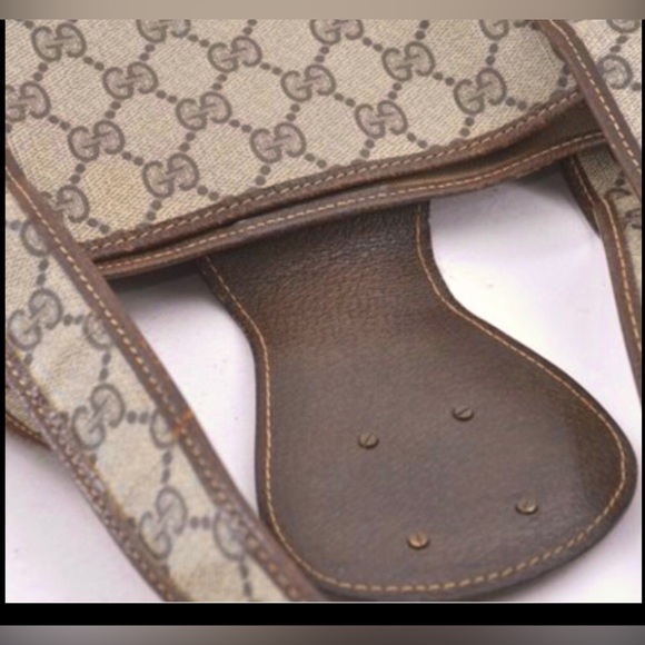 Gucci Monogrammed PVC Leather Tote - Picture 11 of 16